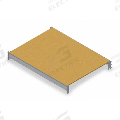 TENNSCO Shelf: 48 in x 24 in, Particleboard - Particleboard Decking Bulk Rack Shelf Kits