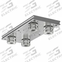 HEPCOMOTION GV3 Carriage: For 44 mm Rail Wd, Roller, GV3 Std Carriage, 35.8 mm Carriage Ht, Aluminum (MPN AU4434L225DRNS). Key specifications — Carriage Material: Aluminum; Roller Material: Stainless Steel; Size: 44; Brand: HEPCOMOTION; Features: Nitrile Seal; Type: GV3 Standard Carriage.