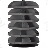 DURHAM MFG Revolving Storage Bin: 49 3/4 in x 34 in, 6 Levels, Flat Bottom, 5 Bins per Level (MPN 1306-95). Key specifications — attr37708: Hardware; attr37693: DURHAM MFG.
