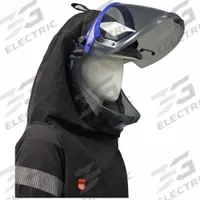 MECHANIX WEAR Arc Flash Lift Front Hood: 4 PPE CAT, 40 cal/sq cm ATPV, Pyrad ( 9.2 oz/sq yd ) (MPN SWH-40H3P-GPGY). Key specifications — Size: Universal; Garment Material: Pyrad; Includes: Hard Cap; Brand: MECHANIX WEAR; Hood Window Type: Window Fitted; Ventilated: Yes; Ventilation Type: Vent; Window Coating: Anti-Abrasion.