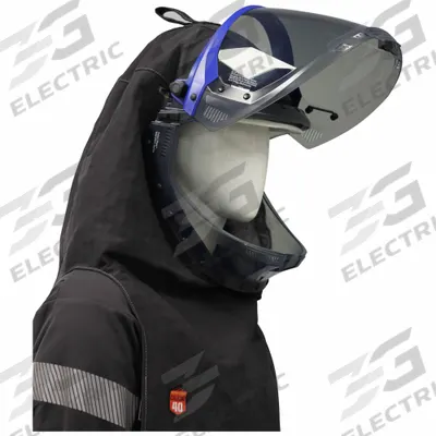 MECHANIX WEAR Arc Flash Lift Front Hood: 4 PPE CAT, 40 cal/sq cm ATPV - Category 4 Hoods