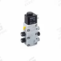 AVENTICS Solenoid Air Control Valve: Series 740-CP, Single Solenoid, 24V DC, Five-Way / Two-Position (MPN R432015593). Key specifications — attr1077765: R432015593; attr1077795: Internal Pilot; attr1077808: Non-Locking; attr1077815: Solenoid Air Control Valve; attr1077817: Spring Return; attr1077796: Normally Open/Normally Closed.