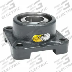 MOLINE BEARING 4 Bolt Flange Bearing: Spherical Roller, 1 7/16 in Bore, Cast Iron, Concentric Collar (MPN 29711107). Key specifications — Bore Type: Cylindrical; Brand: MOLINE BEARING; Lubricant Material: LC-2 Lithium Complex Grease; Mounting Bolt Size: 1/2 in; Split Housing: Not Split; System of Measurement: Inch.