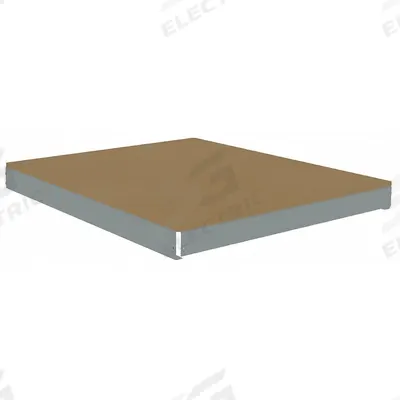 TENNSCO Shelf: 42 in x 36 in, 2,500 lb Load Capacity, Particleboard, Gray - Particleboard Decking Shelf Kits for Boltless Shelving