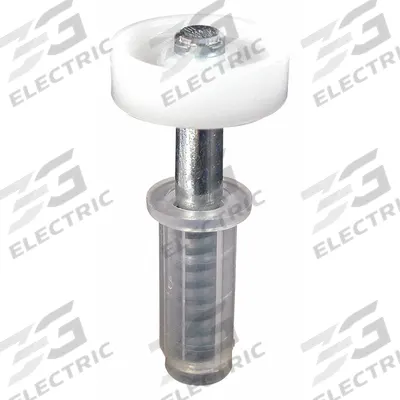 PRIME-LINE Roller: 1 9/16 in Lg, 3 3/4 in Wd, 30 lb Max Wt - Hanging Door Guides