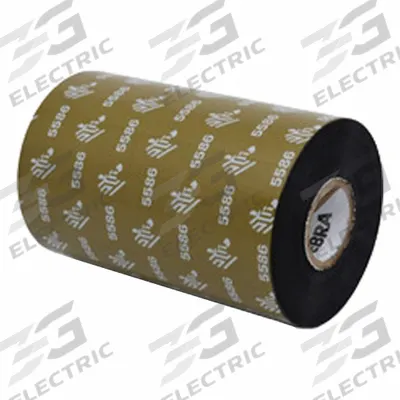 THERMAL TRANSFER RIBBON: Zebra, 4.33 in Ribbon Wd, 1,476 ft Ribbon Lg, 1 in Core Dia. - Wax Thermal Transfer Ribbons