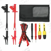 POMONA Test Lead Kit: CAT III 1000V/CAT IV 600V, Alligator Clip/Std Probe, 1,000 V Max Volt, 4 ft Lg (MPN 5903). Key specifications — Brand: POMONA.