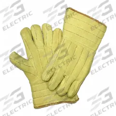 CHICAGO PROTECTIVE APPAREL Knit Gloves: Glove Hand Protection, Uncoated, 600°F Max Temp, Beige, 1 PR (MPN 234-KT). Key specifications — Knit Material Color: Beige; Brand: CHICAGO PROTECTIVE APPAREL.