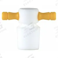 Stopper: PTFE, 22 Stopper Size, 1 in Overall Ht, Yellow, 0 Holes, 1 Stoppers Included (MPN CG-3020-A-05). Key specifications — Brand: CHEMGLASS; Color: Yellow; Stopper Size: 22; Material: PTFE.