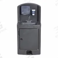 CROWN VERITY Portable Hand Sink: Water Heater Not Included, Single Foot Pedal, 0.9 gpm Flow Rate (MPN CV-PHS-5C). Key specifications — Brand: CROWN VERITY.