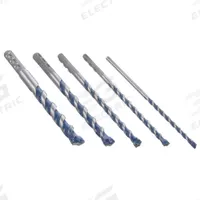 BOSCH Hex Shank Drill Bit Set: 1/4 in_3/8 in_3/16 in_5/16 in_5/32 in Drill Bit Size, 5 PK (MPN HCBG501T). Key specifications — attr277146: BOSCH.