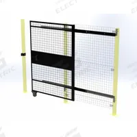 VELOX Machine Guard Door: 66 in x 58 in, Pull (MPN XG590566-097). Key specifications — attr1283168: Yes; attr1283205: VELOX; attr1283178: Powder-Coated; attr1283183: Pull.