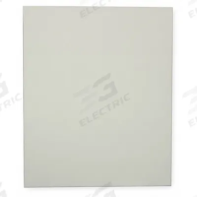 ASI GLOBAL PARTITIONS Partition Panel: Plastic Polymer, Pebble, Cream, 55 in Ht, 60 in Wd - Panels & Panel Posts for Bathroom Partitions