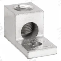 BURNDY Mechanical Connector: For Wire Size 6 AWG – 250 kcmil, 1 Wire Terminations (MPN KA29U). Key specifications — Brand: BURNDY; Lug Material: Tin-Plated Aluminum.