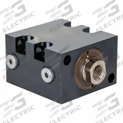 ENERPAC Block Hydraulic Cylinder: Double Acting, 60,850 lbf Nominal Capacity, 2 1/5 in Stroke Lg (MPN CDB280562). Key specifications — attr95641: Double Acting; attr95644: 12.17 sq in (Advance); 7.33 sq in (Retract); attr98894: ENERPAC; attr1099770: Vertical.