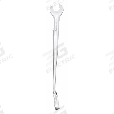 WESTWARD Combination Wrench: Alloy Steel, Chrome, 12 mm Head Size, 8 1/8 in Overall Lg - Metric 12-Point Ratcheting Combination Wrenches