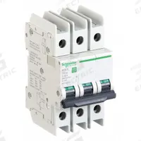 SCHNEIDER ELECTRIC IEC Miniature Circuit Breaker: 35 A Amps, 14kA at 120/240V AC, Screw Clamp, C (MPN M9F42335). Key specifications — DC Voltage Rating: Not Rated; Max. AIR Rating: 14kA at 120/240V AC; Terminal Connection: Screw Clamp; Brand: SCHNEIDER.