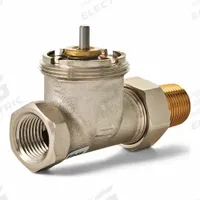 HONEYWELL HOME Thermostatic Radiator Valve: V110D1000, Thermostatic Actuators, 3UC67/3UC68/3UC69. Key specifications — Material: Bronze; Manufacturer Part Number: V110D1000; Body Style: Straight; Compatible Grainger Part Number: 3UC67; Brand: HONEYWELL HOME; Compatible with Product Type: Thermostatic Actuators; Maximum Pressure Water/Steam: 150 psi/15 psi; Pipe Connection: 1/2 in FPT.