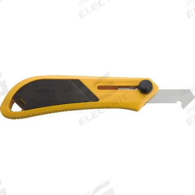 OLFA Laminate Scoring Knife: Straight, 1/2 in Blade Projection Lg, 5 3/4 in Overall Lg - Flooring Knives