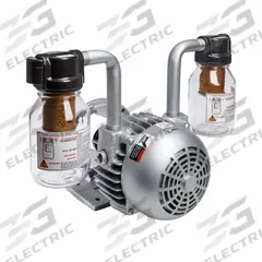 GAST Vacuum Pump: 1.5 hp, 17 cfm_21 cfm, 21 in Hg Max Vacuum, 15 psi Max Continuous Pressure (MPN 2567-V103). Key specifications — attr51701: GAST.