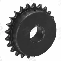 TRITAN Sprocket: 40, For 1/2 in Chain Pitch, 1 1/8 in Bore Dia, 24 Teeth, 3.831 in Pitch Dia, Steel (MPN 40BS24H X 1 1/8). Key specifications — Brand: TRITAN.