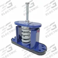 APPROVED VENDOR Floor-Mount Vibration Isolator: Spring, 1,250 lb Capacity, 5 1/8 in Ht, 3 in Wd (MPN 852C51). Key specifications — Durometer: 65A; Brand: APPROVED VENDOR; Screw Size: M12; Spring Color: Gray.