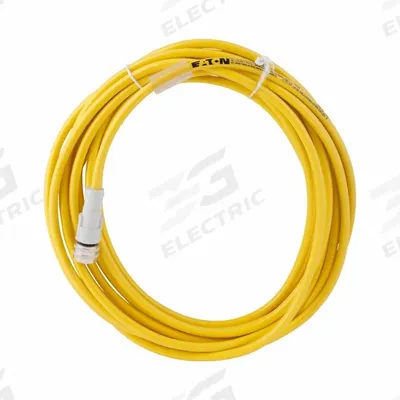 EATON Cordset: 4 pin M12, PVC - Double-Ended Cordsets