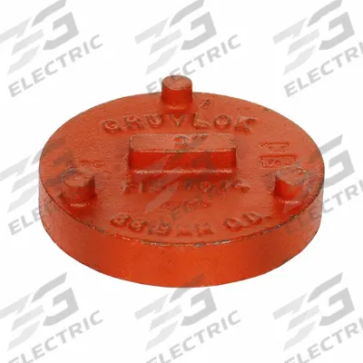 GRUVLOK Cap: Cap, 10 in, Ductile Iron, Grooved - Grooved Pipe Fittings