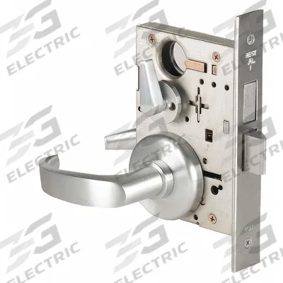 BEST Door Lockset: Privacy Lever Locksets, Chrome, ADA Compliant