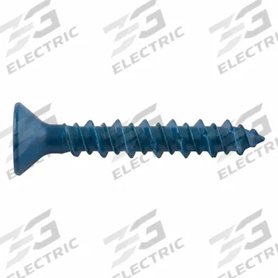 DEWALT Concrete Anchor Screw: 3 1/4 in Overall Lg, 9/64 in Dia, Steel, Zinc-Plated - Flat-Head Screw Anchors