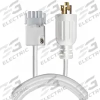LITHONIA LIGHTING Power Cord: 72 in Lg, 2 in Wd, 4 in Ht, For IBZ Series (MPN CS11WIMP). Key specifications — Includes: White Cord and Plug for use with fixture that has the IMP option; Accessory Type: Modular Wiring; For Use With: IBZ Series; Brand: LITHONIA LIGHTING.