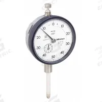MITUTOYO Dial Indicator - Lug Back: 0 in to 1 in, Inch, Plunger, 0.001 in Accuracy, 57 mm Dial Size (MPN 2417A). Key specifications — attr1184168: 2417A; attr1184178: 0-50-0; attr1184223: MITUTOYO; attr1200883: Dial Indicator - Lug Back; attr1184173: AGD 2; attr1184177: 0.001 in; attr1184208: Certificate of Inspection.