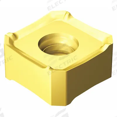 SANDVIK COROMANT Milling Insert, Medium, Square, 345: R390-17 04 08M-KL 3330 (MPN 345R-13T5M-MM 2030) - Square (S) Indexable Milling Inserts