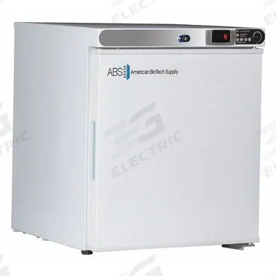 AMERICAN BIOTECH SUPPLY Lab Refrigerator: 1 cu ft, Tabletop, 1°C to 10°C, 19 1/4 in Overall Dp - General Purpose Lab Refrigerators