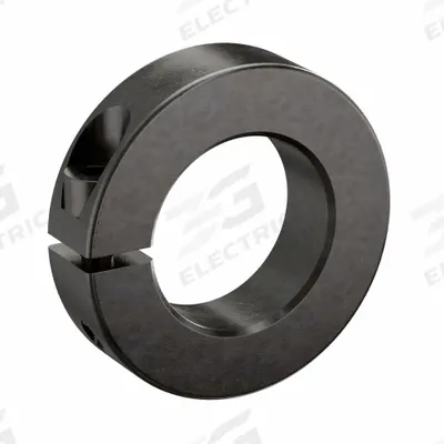 RULAND MANUFACTURING Shaft Collar: 1-Piece, Metric, Round, Clamp-On, 42 mm Bore Dia - Steel Shaft Collars