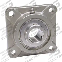 IPTCI BEARINGS Flange Mount Bearings: Radial Ball, 20 mm Bore, SS, Set Screws, 86 mm Lg, 33.3 mm Wd (MPN SUCSF204-20MM). Key specifications — Brand: IPTCI BEARINGS; Lubricant Material: Mobil FM222; Mounting Bolt Size: 3/8 in; System of Measurement: Metric.