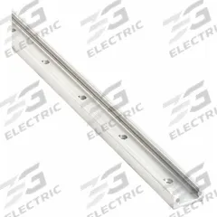 Linear Guide Rail: 14, 60 in Overall Lg, 1.32 in Overall Wd, 0.62 in Overall Ht, Aluminum Alloy (MPN RR14-060.000). Key specifications — Brand: PBC LINEAR; Size: 14; Nominal Rail Size: 14.
