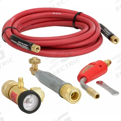 TURBOTORCH Torch Kit: Swirl Flame, CGA-200, Trigger-Start, Extreme Series - Swirl Flame Torch Kits for "MC" Cylinders