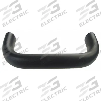 MONROE PMP Pull Handle: Threaded Holes, Aluminum, Black - Load-Rated Standard "U" Pull Handles