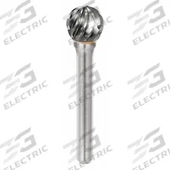 SGS PRO Carbide Bur: Ball, SD-1, Steel Cut, 1/4" Head, 1/4" Shank (MPN 19358). Key specifications — Trade Number: SD-1; Brand: SGS PRO.