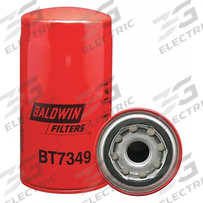 BALDWIN FILTERS Oil Filter: BT7349, LF3972, 1"-16 Thread Size, 7 1/8 in Overall Ht, Oil - Spin-On Oil Filters