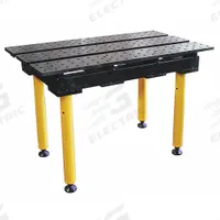 BUILDPRO Welding Table: 30.5 in Ht, 22 in Dp, 38 in Wd, 1,300 lb Wt Capacity, Nitrided (MPN TMQB52238). Key specifications — Manufacturer Part Number: TMQB52238; Brand: BUILDPRO; Hole Diameter: 5/8 in.