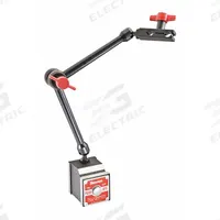 STARRETT Magnetic-Base Indicator Holder: Magnetic-Base Indicator Holder, Articulating Arm (MPN 657-2). Key specifications — attr1184043: STARRETT; attr1200946: Magnetic-Base Indicator Holder; attr1184013: 657-2; attr1184031: On/Off Knob; attr1184022: Magnetic; attr1184027: 1-7/8 in L x 1.625 in W x 1-15/16 in H; attr1184030: 1/4"-20.