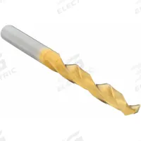 APPROVED VENDOR Jobber Length Drill Bit: Letter B, 118° 4-Facet Point, TiN-Coated Carbide (MPN 450-202380A). Key specifications — attr1229387: 0.2380.