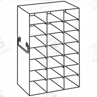 Upright Freezer Rack: 11 1/8 in Overall Lg, 5 3/4 in Overall Wd, Stainless Steel, Handles (MPN 0440243). Key specifications — Includes: Handles; Material: Stainless Steel; Product Type: Upright Freezer Rack; Brand: COLE-PARMER.