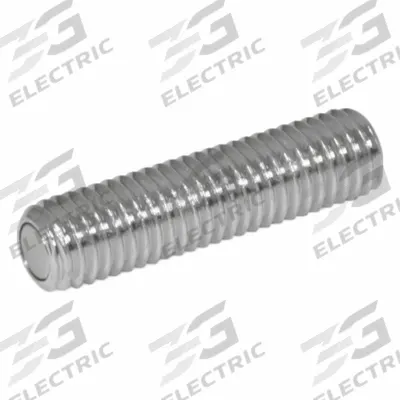 JW WINCO Set Screw with Magnet: Zinc Plated, Steel, M16 Thread Size, 50 mm Overall Lg - Magnetic Flat Point Set Screws