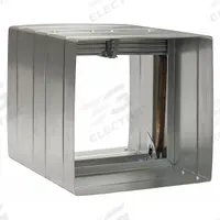 11.8"H-W 12"L Spring Fire Dampr w/Sleeve: Dynamic, 11 3/4 in H, 11 3/4 in W, 12 in L, Spring (MPN 20CK20). Key specifications — Brand: DAYTON; Blade Type: Curtain; Closure Type: Spring; Mounting Position: Vertical.