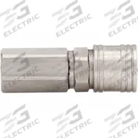 SPEEDAIRE Quick Connect Hose Coupling: 1/2 in Body Size, 1/2 in Hose Fitting Size, Push-to-Connect (MPN 30E573). Key specifications — Brand: SPEEDAIRE; Includes Valve: Yes; Thread Size: 1/2" -14; Coupling Locking Type: Push-to-Connect.