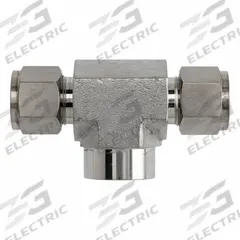 BRENNAN INDUSTRIES Single Ferrule Instrumentation Fittings: Compression x Compression x FNPT (MPN NS2602-08-08-08-SS). Key specifications — Series: NS2602; Compatible Fitting Brands: Parker CPI; Brand: BRENNAN INDUSTRIES.