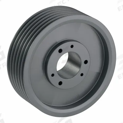 APPROVED VENDOR V-Belt Pulley: 5V1400, 6 Groove, 14 in OD, Bushed Bore - Bushed-Bore Cast-Iron Wedge V-Belt Pulleys